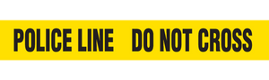 POLICE LINE Barricade Tape 12/case