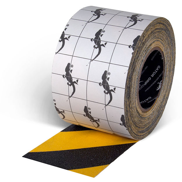 Yellow/Black Gator Grip® Tape (4