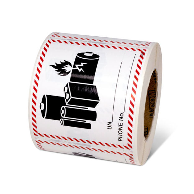 Batteries Label (5