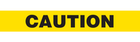 CAUTION Barricade Tape 12/case