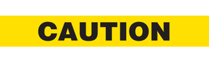 CAUTION Barricade Tape 12/case