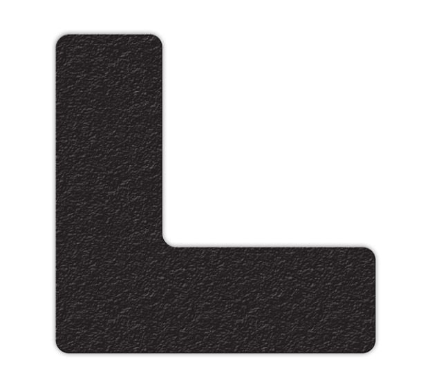 Black Lean Marker L Shape (25/Pkg)