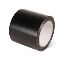 Safety Black Aisle Tape (4" x 108')