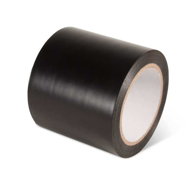 Safety Black Aisle Tape (4