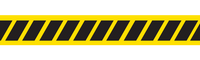 Hazard "//////////" Barricade Tape 12/case