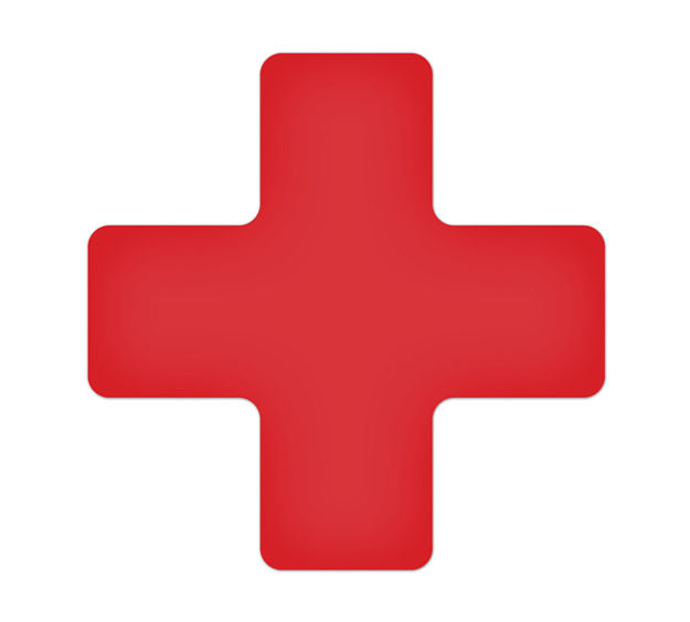 Red ArmorStripe Lean Marker +  (10/Pk)