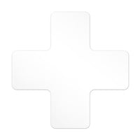 White ArmorStripe Lean Marker +  (10/Pk)