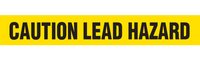 CAUTION LEAD HAZARD Barricade Tape 12/case