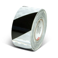 Black/White Engineer Reflective (3" x 150')