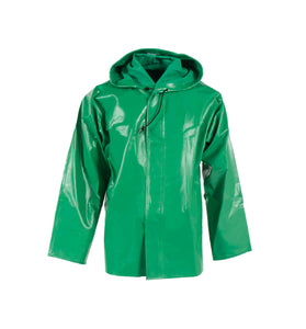 CHEM SHIELD 96 SERIES JACKET W/HD-GRN-2X
