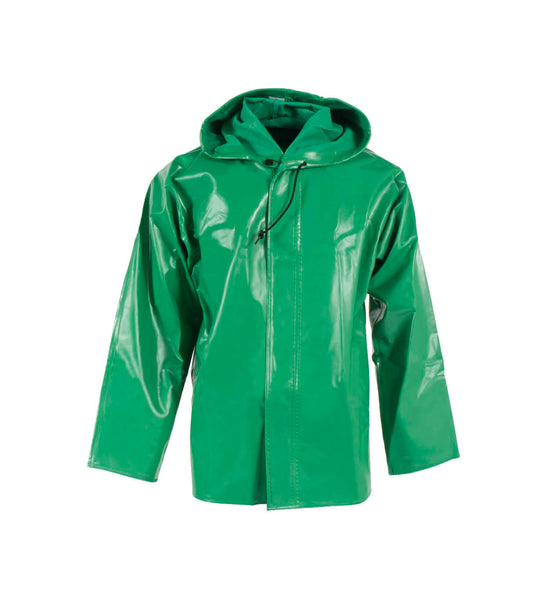 CHEM SHIELD 96 SERIES JACKET W/HD-GRN-2X