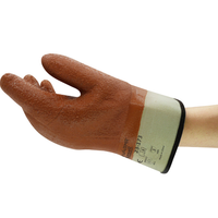 23-173 PVC-Coated Gloves, Size 10, Orange | 012-23-173-10