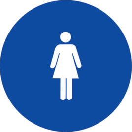 California Title 24 ADA Women's Restroom Signs - No Braille | ADA-24W