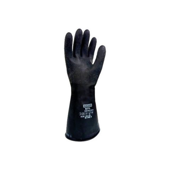 Butyl Chemical Resistant Glove 17 mil 14 in length Size 8
