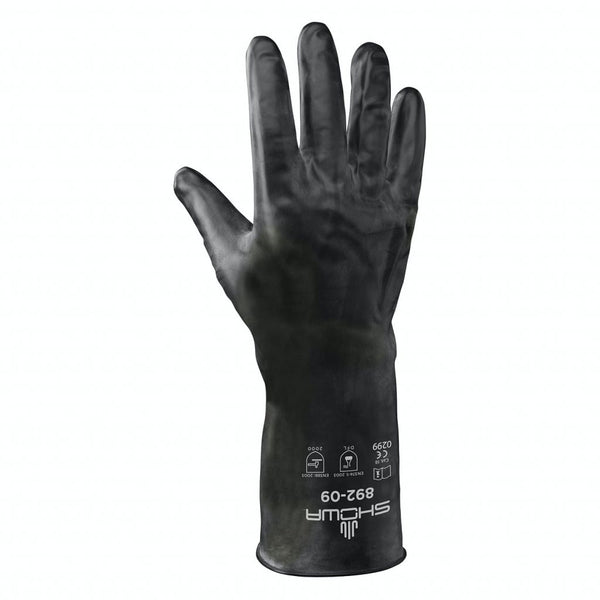 892 Viton Coated Chemical Resistant Butyl Gloves - Small