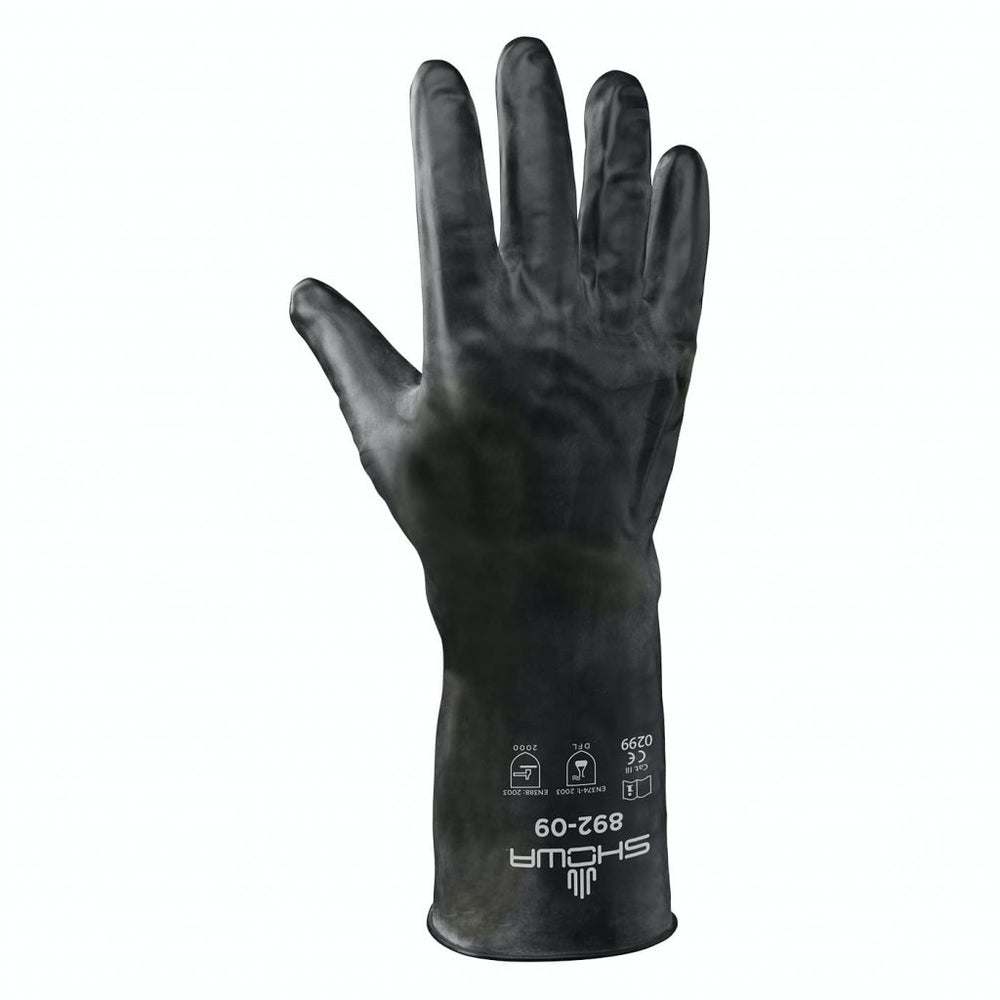 892 Viton Coated Chemical Resistant Butyl Gloves - Large