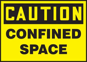 Osha Caution Safety Labels: Confined Space