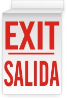 Ceiling Sign - Exit/Salida