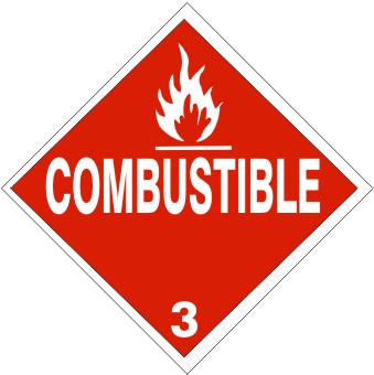 Hazardous Material Markings DOT Placard | DOT-0822