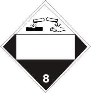 Hazardous Material Markings DOT Placard | DOT-083