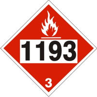 Hazardous Material Markings DOT Placard | DOT-119