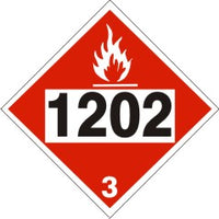Hazardous Material Markings DOT Placard | DOT-1206