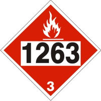 Hazardous Material Markings DOT Placard | DOT-126