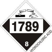 Hazardous Material Markings DOT Placard | DOT-052