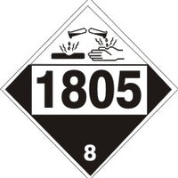 Hazardous Material Markings DOT Placard | DOT-180