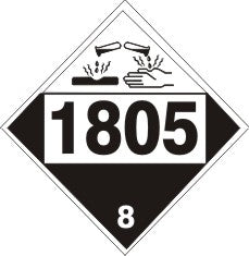 Hazardous Material Markings DOT Placard | DOT-180