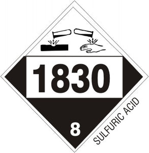 Hazardous Material Markings DOT Placard | DOT-183