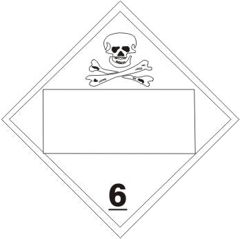 Hazardous Material Markings DOT Placard | DOT-1831