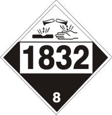 Hazardous Material Markings DOT Placard | DOT-1832