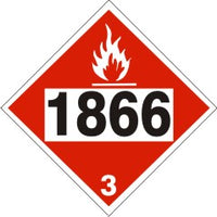 Hazardous Material Markings DOT Placard | DOT-186