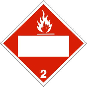 Hazardous Material Markings DOT Placard | DOT-2683