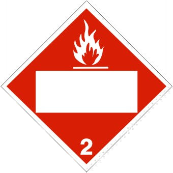 Hazardous Material Markings DOT Placard | DOT-2683