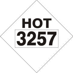 Hazardous Material Markings DOT Placard | DOT-325