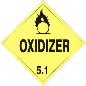 Hazardous Material Markings DOT Placard | DOT-5724