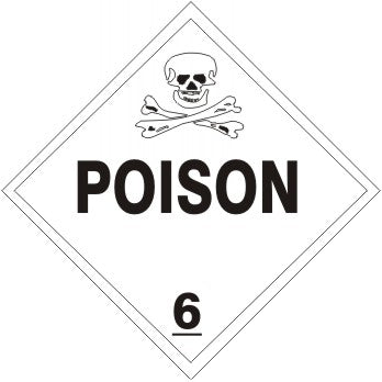 Hazardous Material Markings DOT Placard | DOT-603
