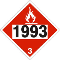 Hazardous Material Markings DOT Placard | DOT-9675