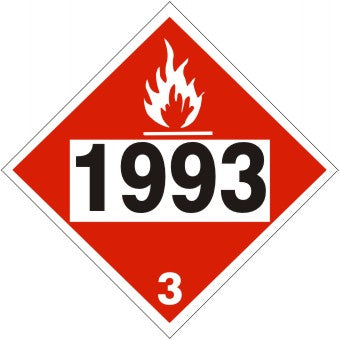 Hazardous Material Markings DOT Placard | DOT-9675