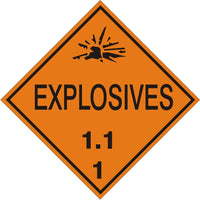 Hazardous Material Markings DOT Placard | DOT-504