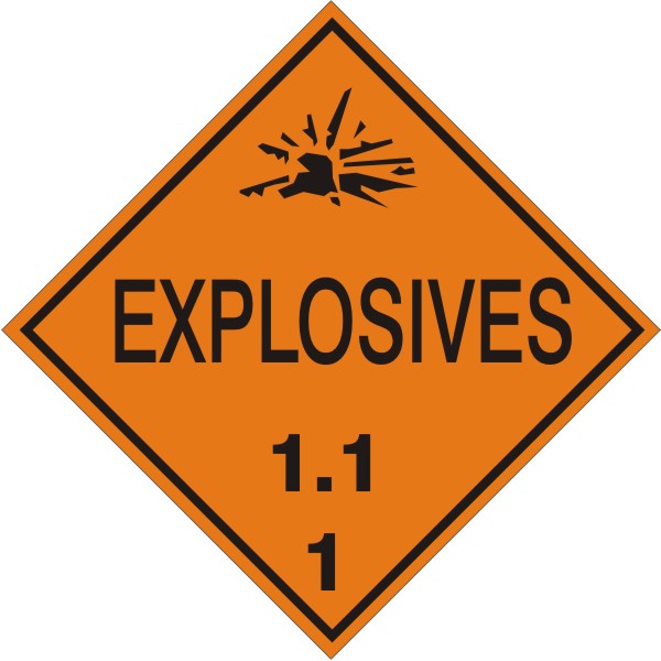 Hazardous Material Markings DOT Placard | DOT-504