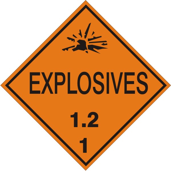 Hazardous Material Markings DOT Placard | DOT-0559
