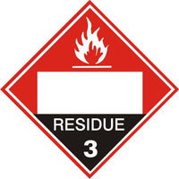 Hazardous Material Markings DOT Placard | DOT-0831