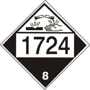 Hazardous Material Markings DOT Placard | DOT-172
