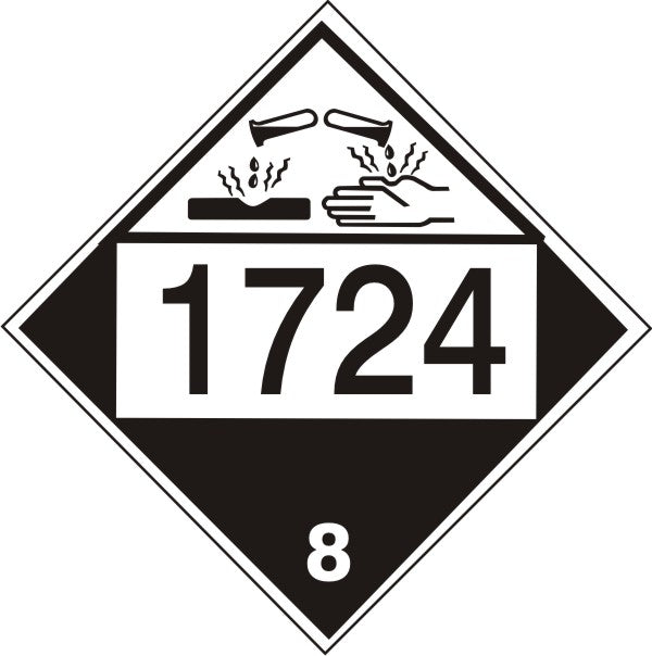 Hazardous Material Markings DOT Placard | DOT-172