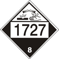 Hazardous Material Markings DOT Placard | DOT-1727