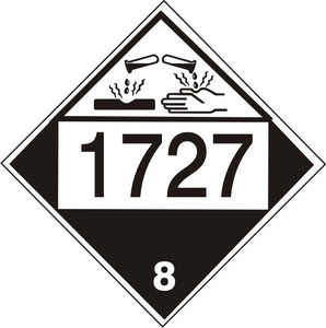 Hazardous Material Markings DOT Placard | DOT-1727