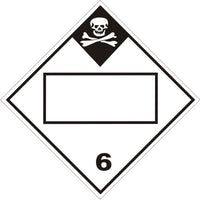 Hazardous Material Markings DOT Placard | DOT-184